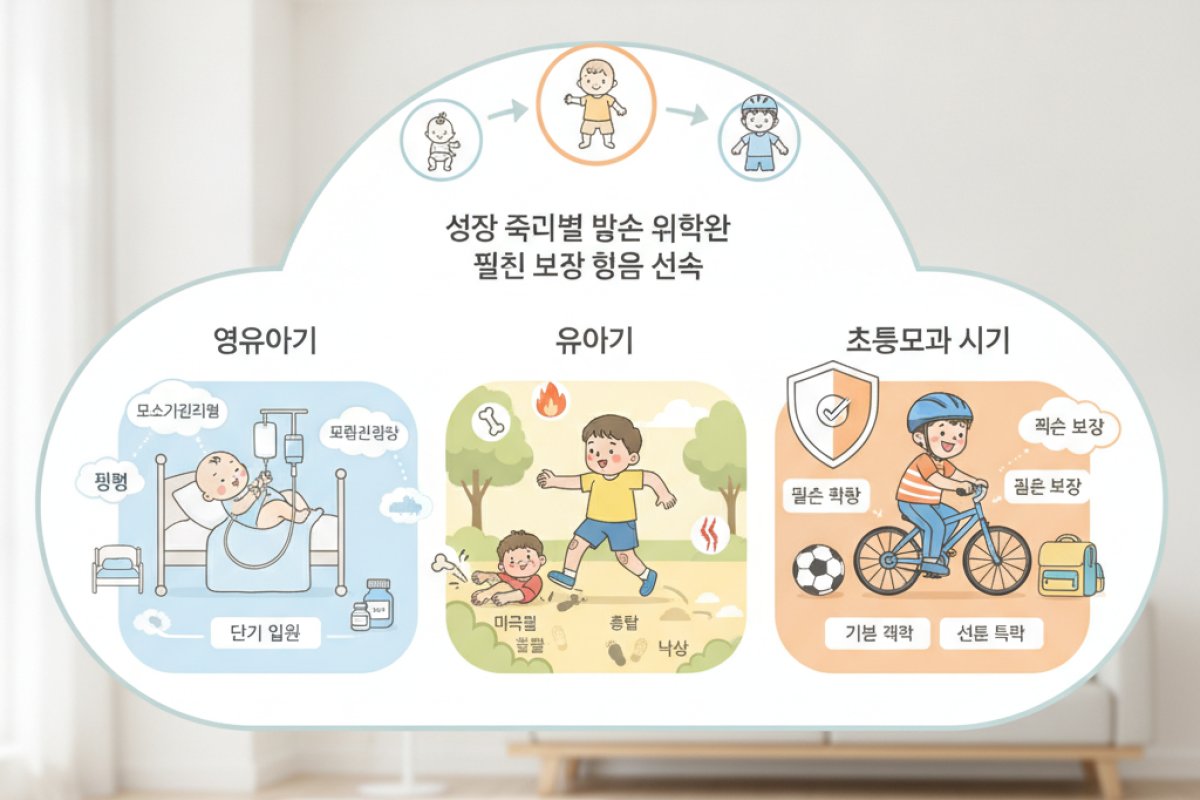 성장 주기별 발생 위험과 필수 보장 항목 분석