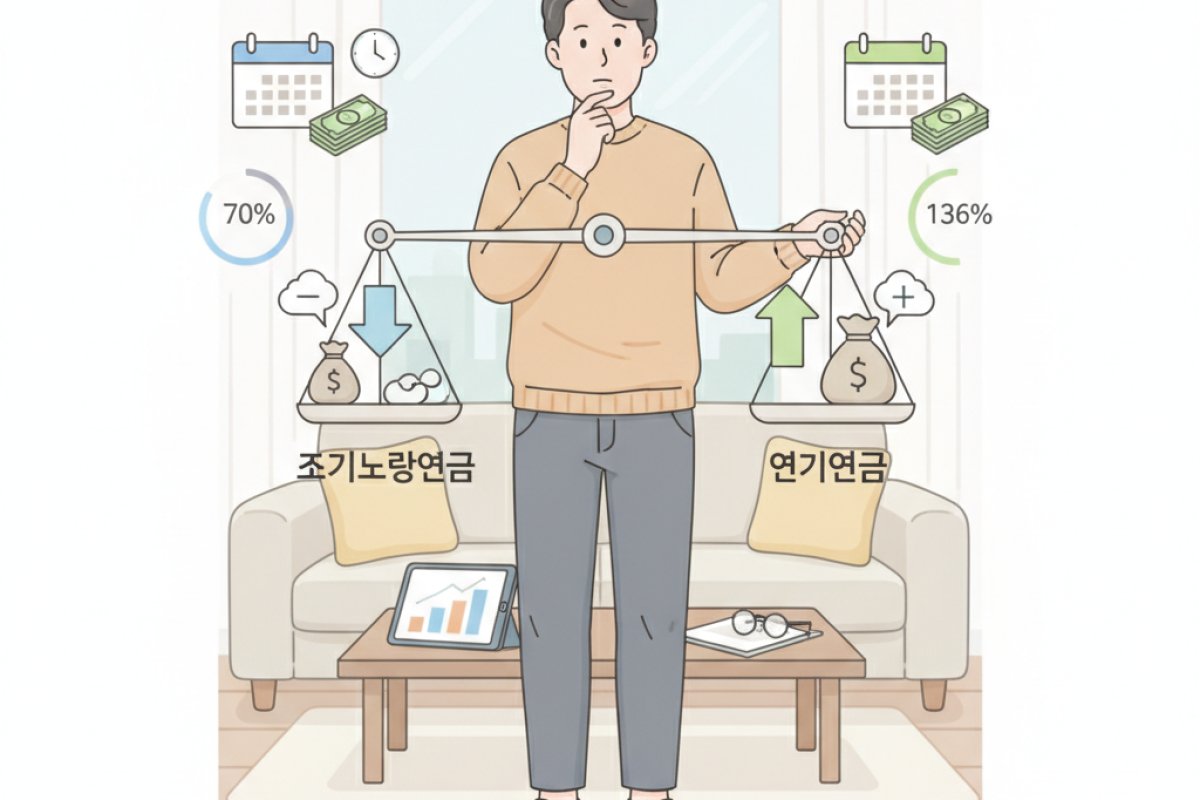 조기노령연금과 연기연금의 수령 구조와 기회비용 비교