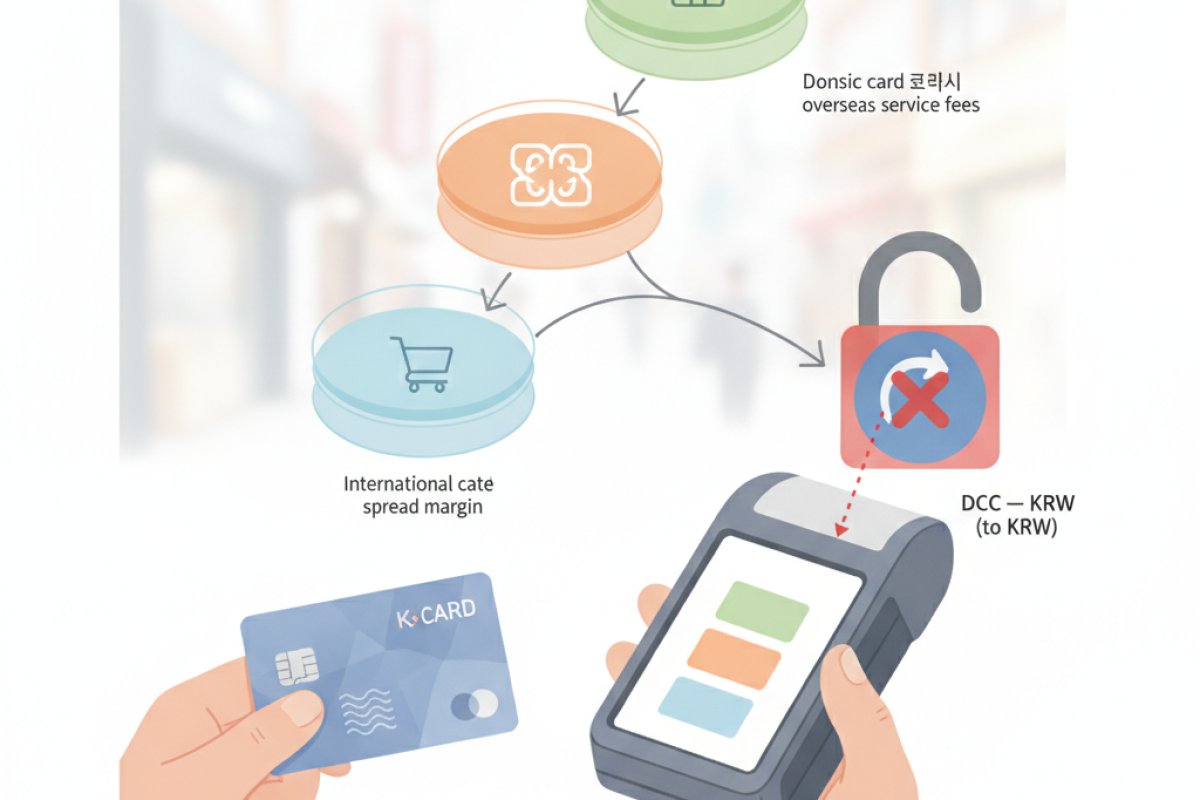 해외 결제 수수료의 3중 부과 구조와 원화 결제(DCC) 차단 원리
