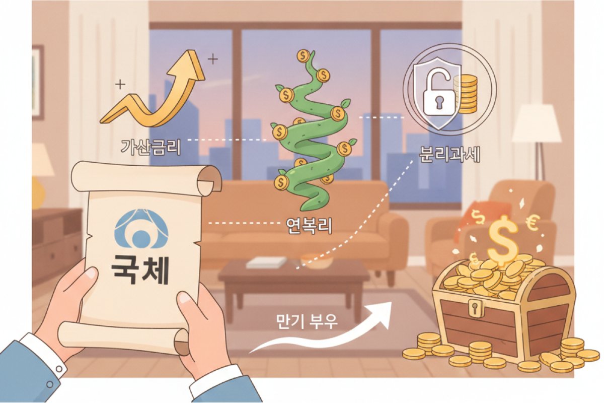 만기 보유의 핵심 매력: 가산금리, 연복리, 그리고 분리과세