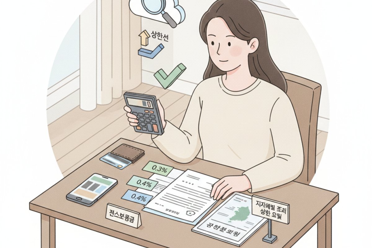 법정 상한 요율 검토와 중개수수료 과다 청구 예방 조치