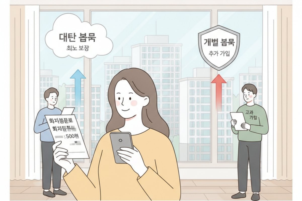 아파트 단체화재보험의 숨은 한계와 개별 가입이 필요한 이유