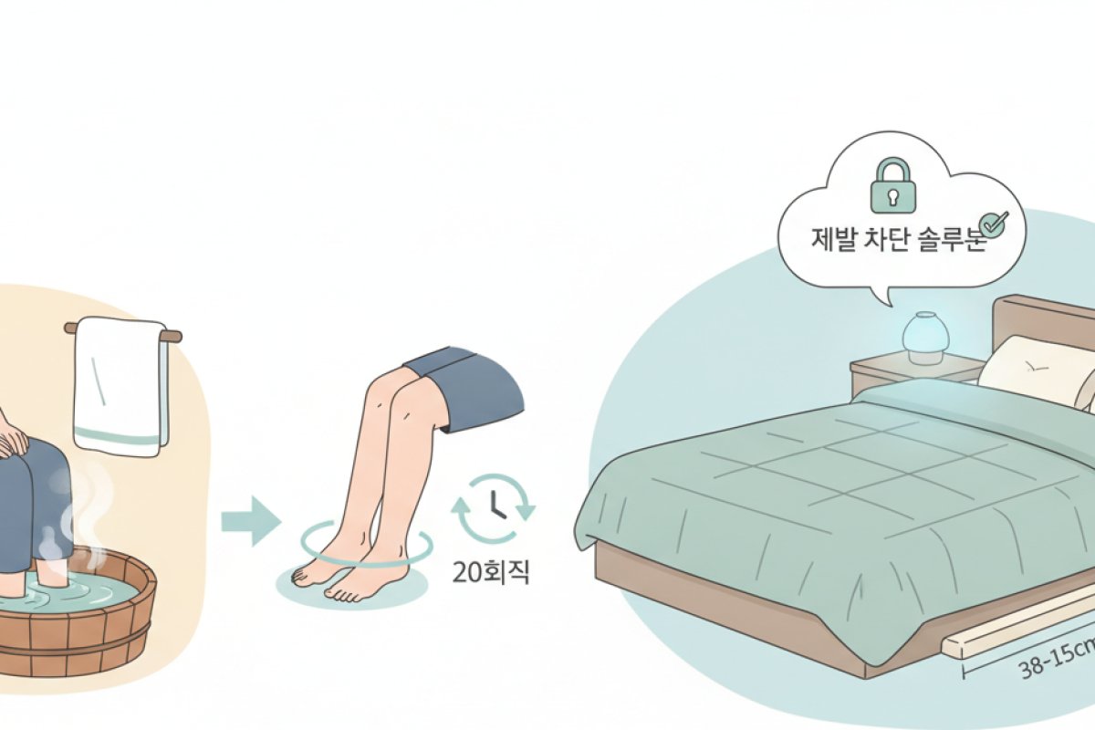 취침 전 10분 루틴과 일상 속 재발 차단 솔루션