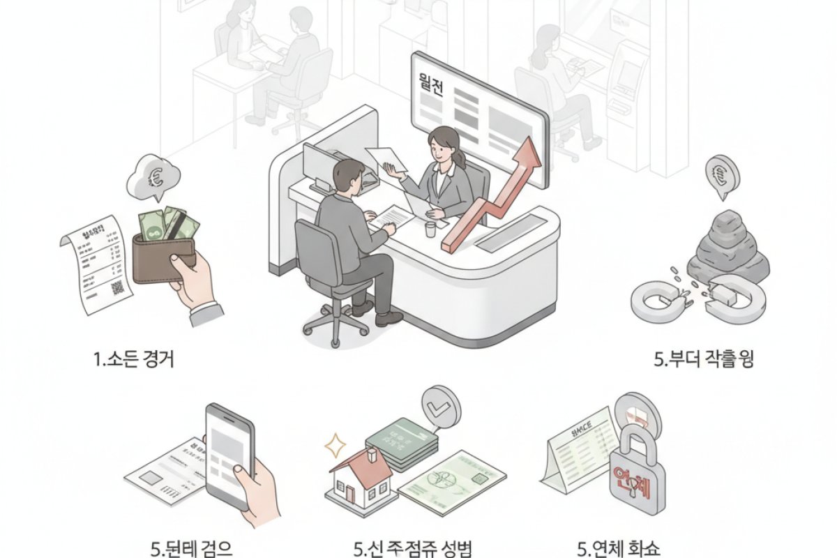은행 내부 심사를 통과시키는 5대 자격 개선 요건