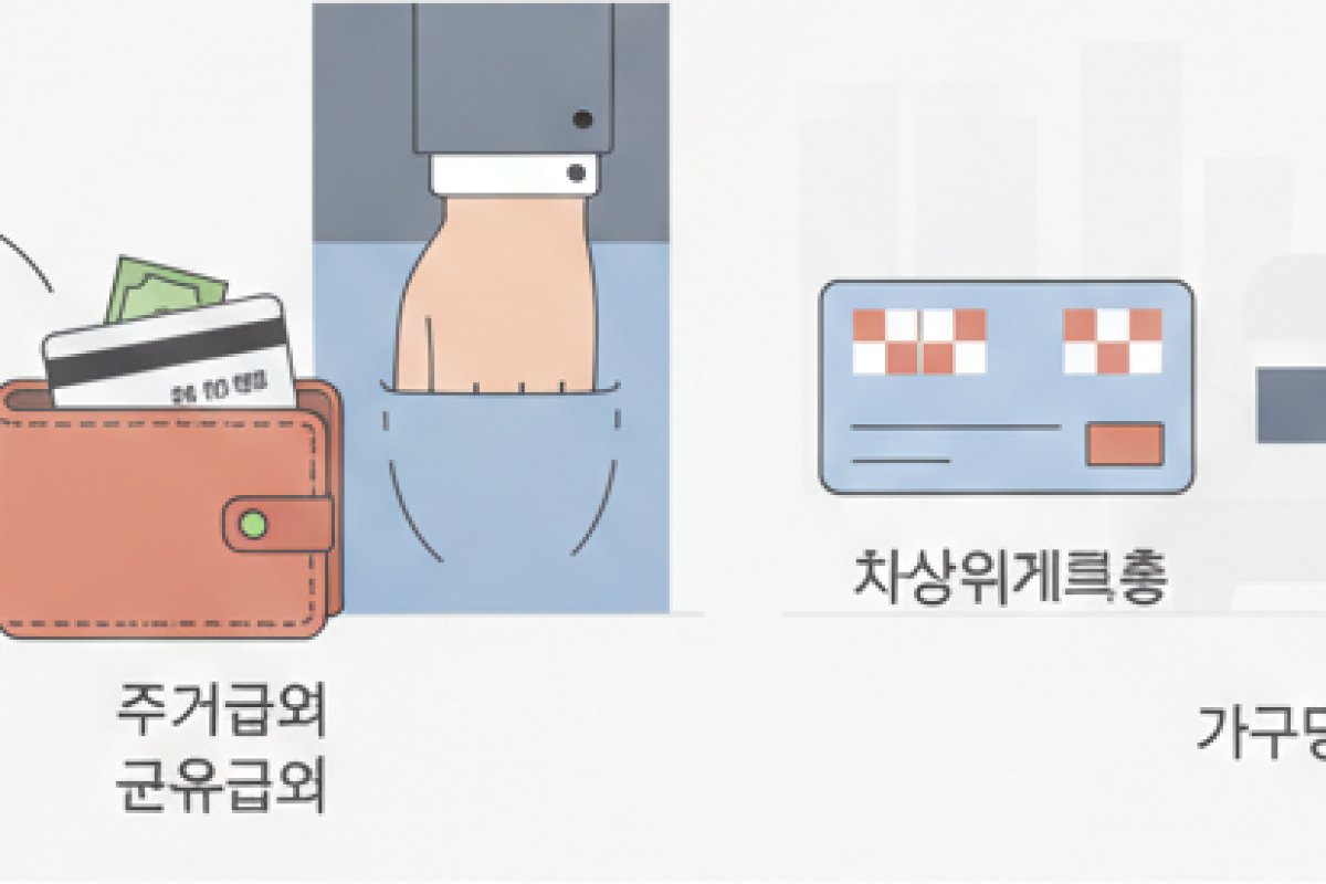 법정 감면 대상자 분류와 수급 자격별 지원 구조