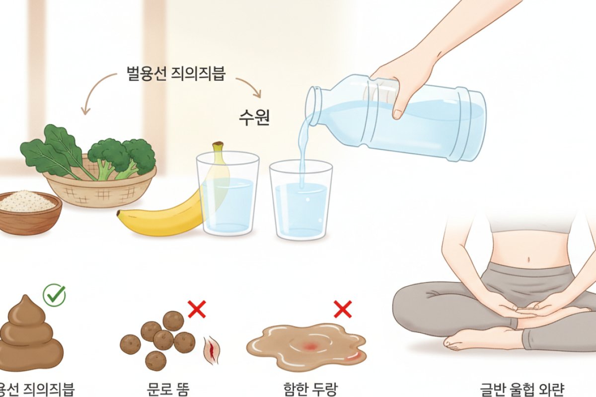 변의 경도를 조절하는 식이섬유·수분 관리와 일상 속 골반 울혈 예방