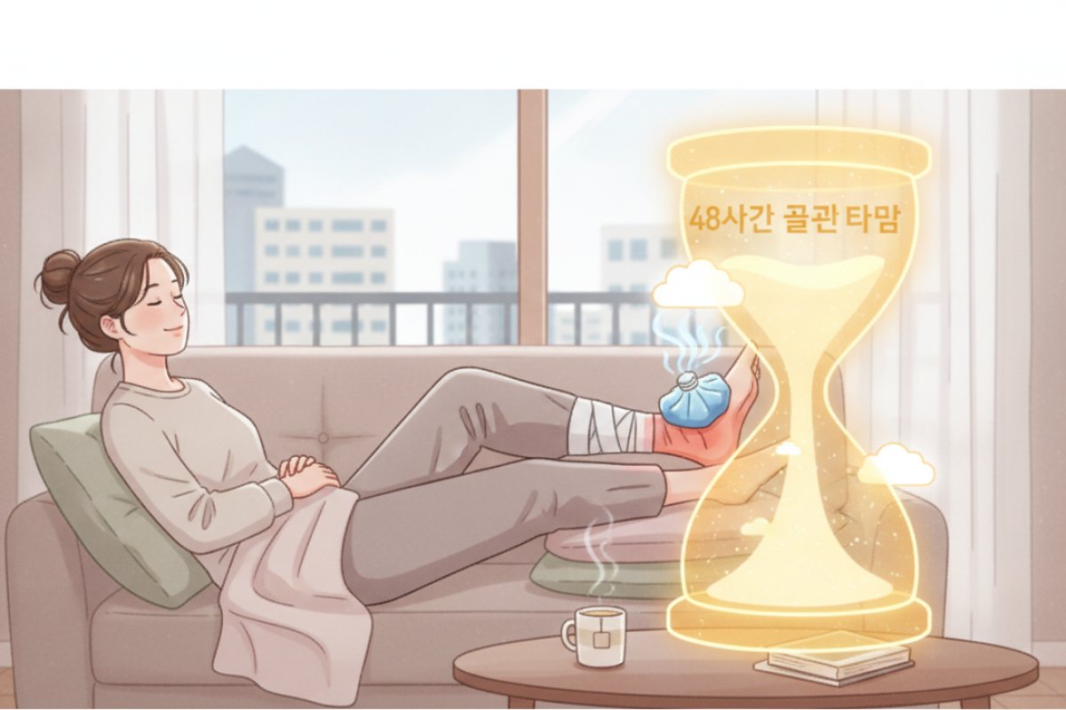 손상 직후 48시간의 골든타임, RICE 원칙의 구체적 실행 요령