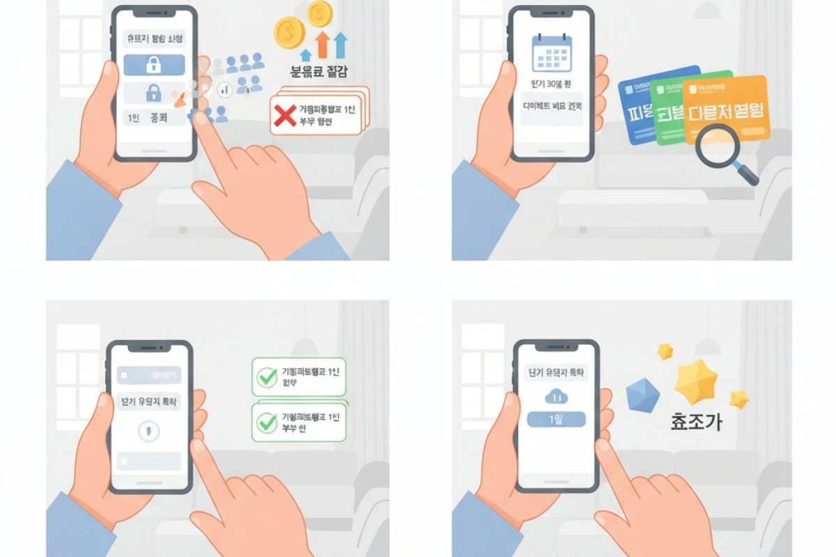 운전자 범위 다이어트와 만기 30일 전 다이렉트 비교 견적 전략