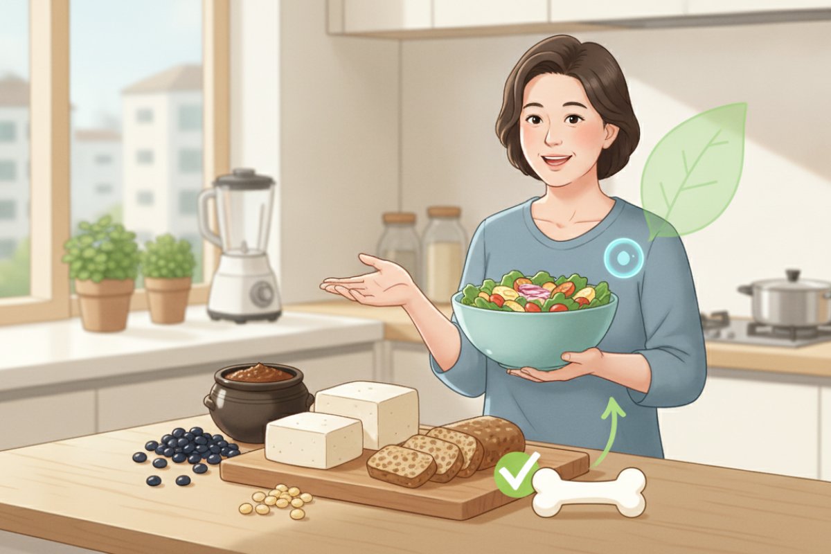 식물성 에스트로겐과 뼈 건강을 지키는 핵심 영양 식단 설계