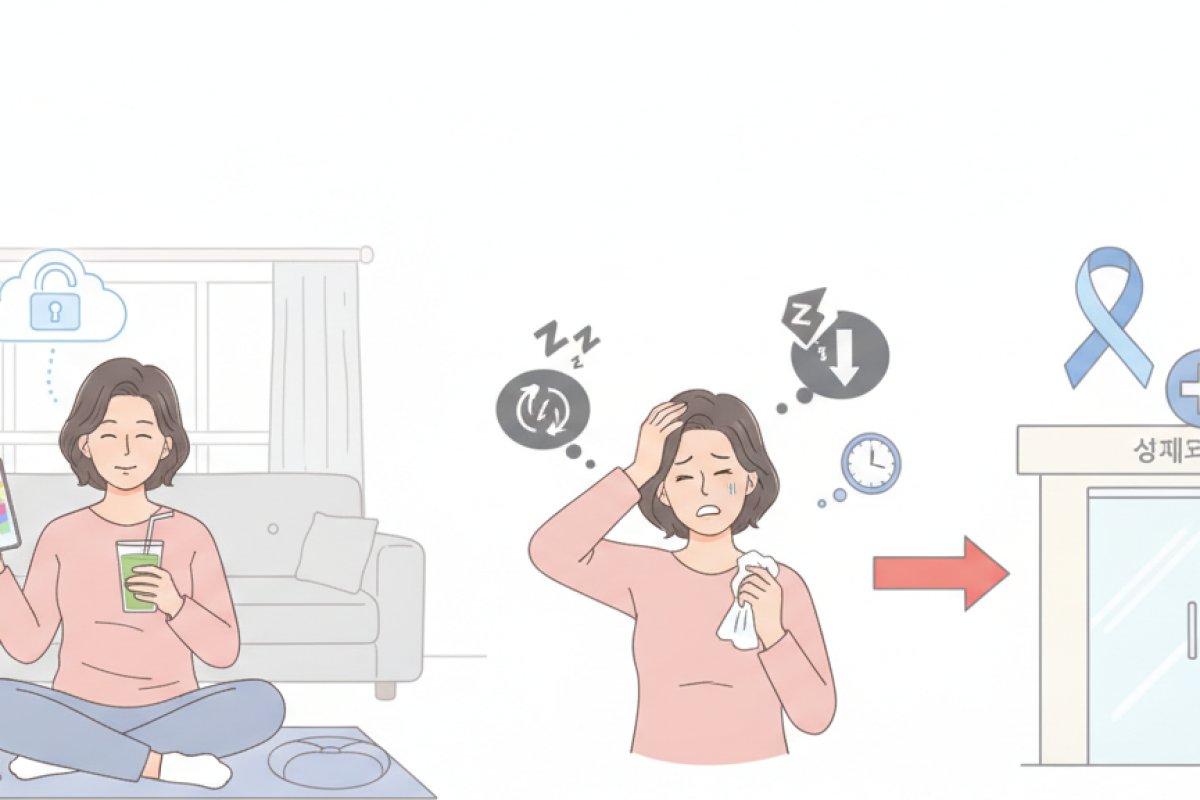 자가 관리의 한계 인식과 산부인과 전문 진료 시점
