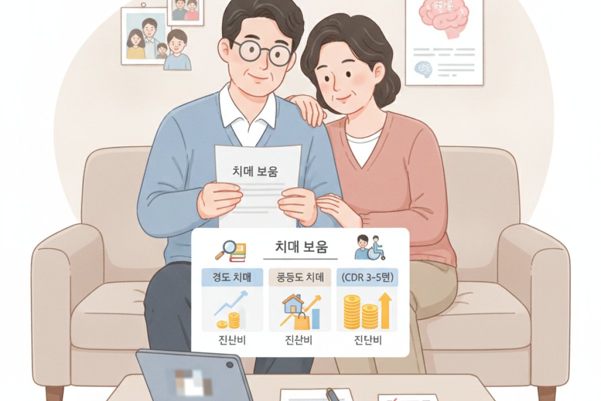 CDR 척도별 보장 범위와 단계별 진단비 구성 파악