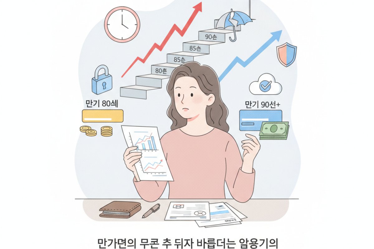 만기 연령 선택과 무해지환급형 구조에 따른 유지 리스크 관리