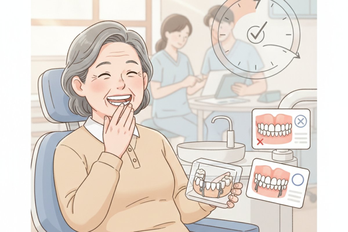 완전무치악과 틀니 급여화의 적용 주기 및 종류