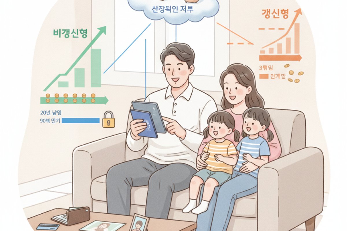 납입 기간과 비용 효율을 좌우하는 갱신형·비갱신형 및 해약환급금 유형 선택