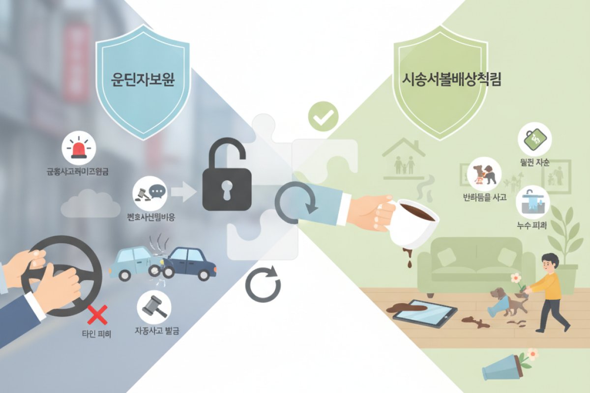운전자 담보와 일상생활배상책임 등 손해보험 특화 영역의 중복 방지 요령