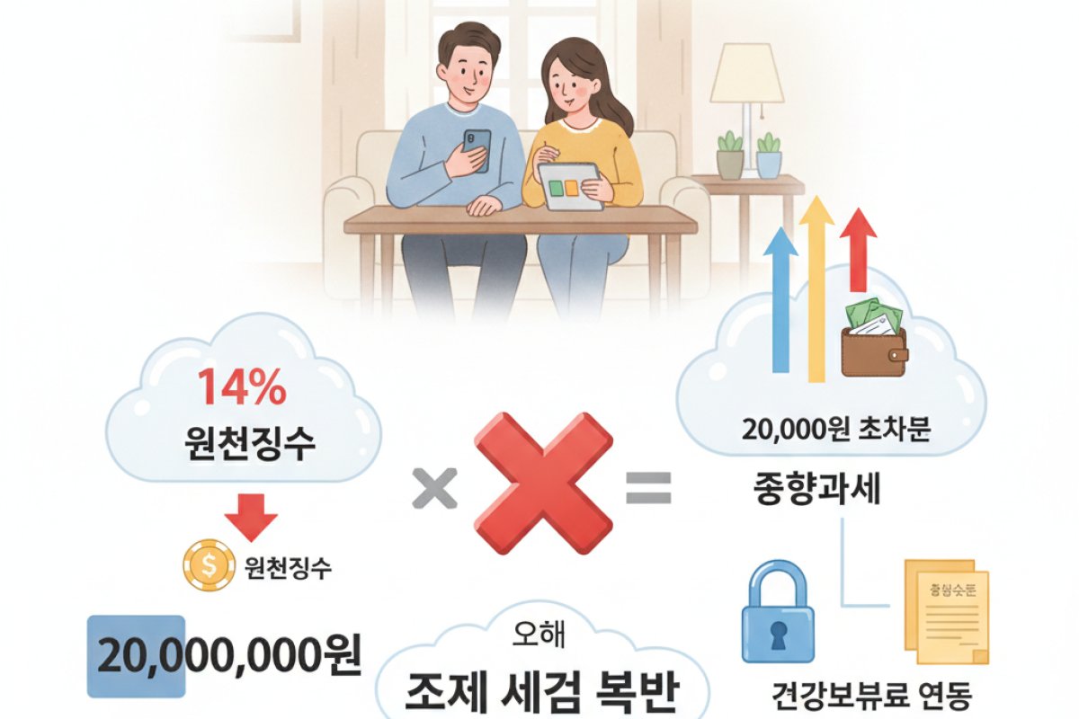 이자·배당 2천만 원 기준의 오해와 건강보험료 연동 메커니즘