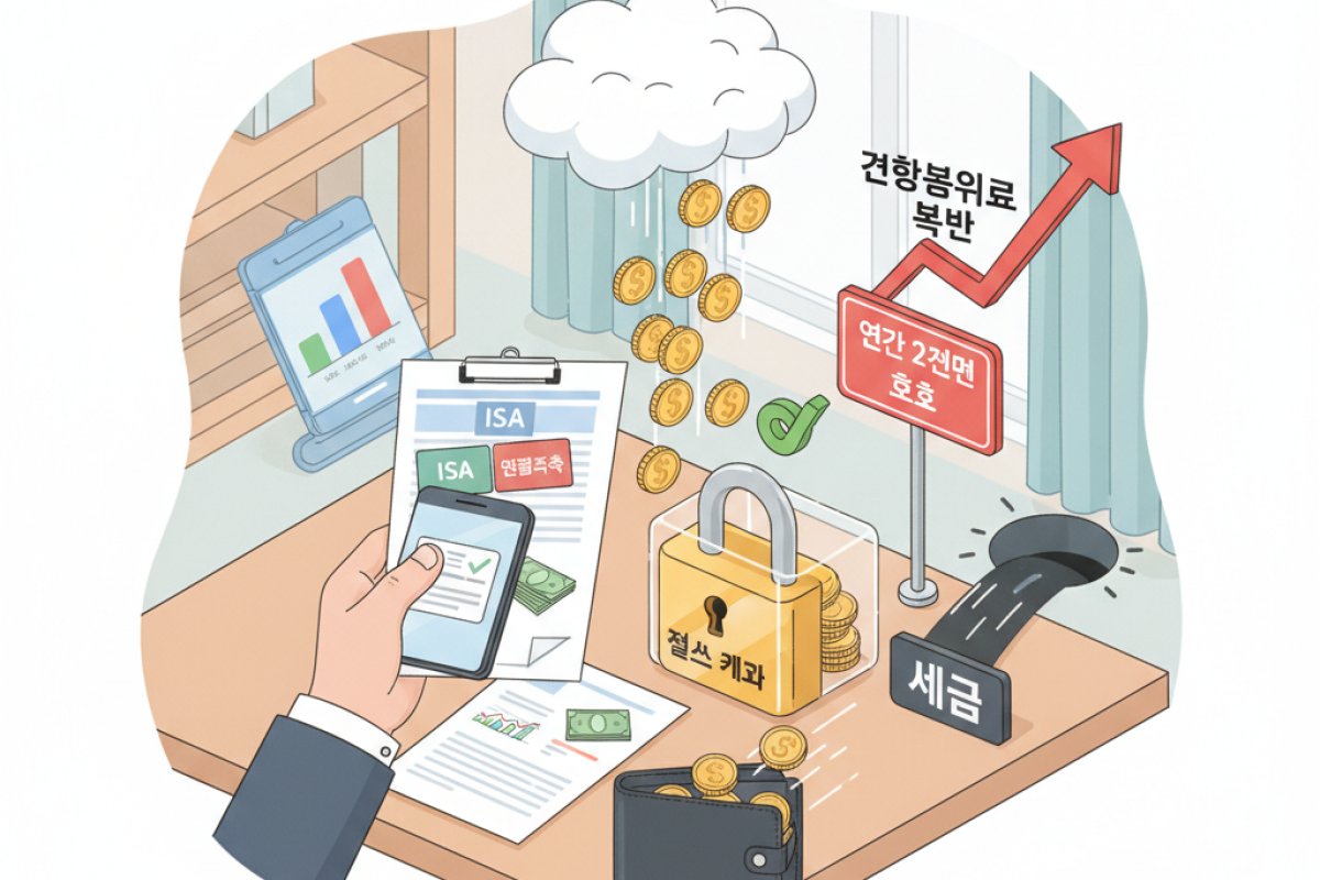 세금 누수를 막아라: 절세 계좌(ISA·연금저축·IRP)를 통한 수익률 방어
