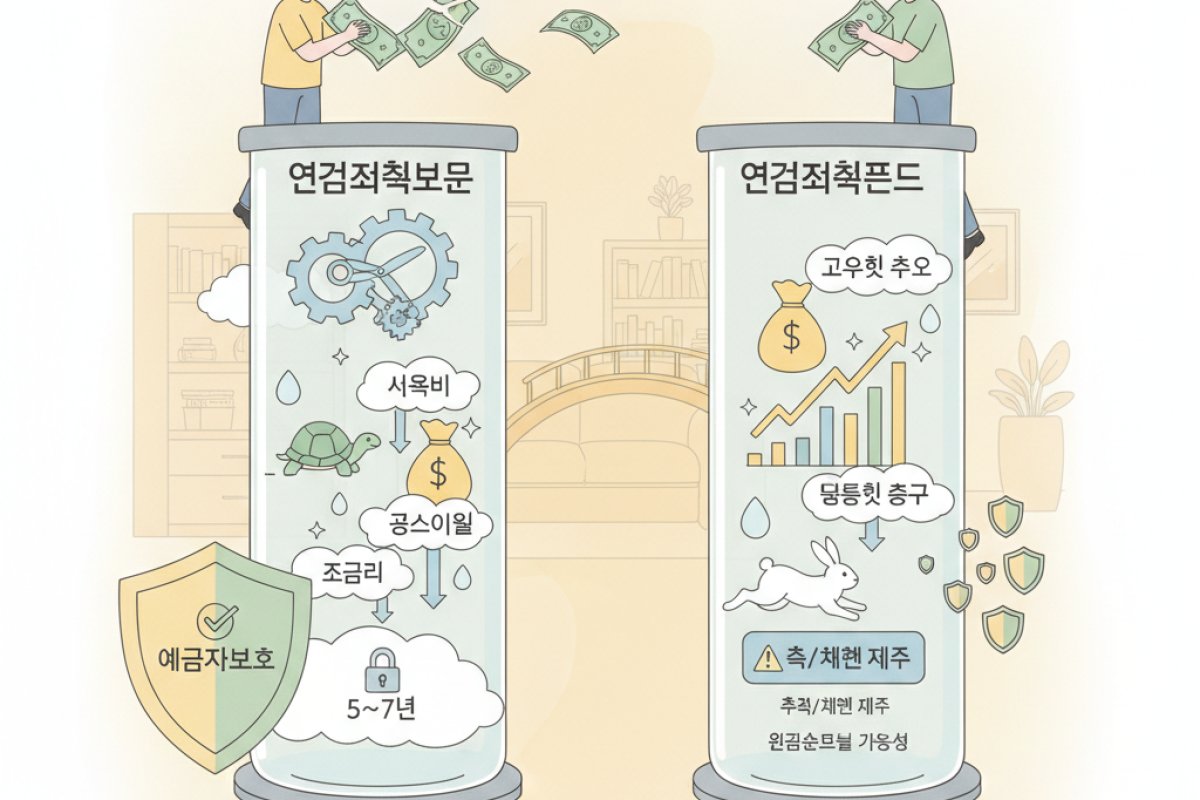연금저축보험과 연금저축펀드의 수익 구조 및 비용 메커니즘