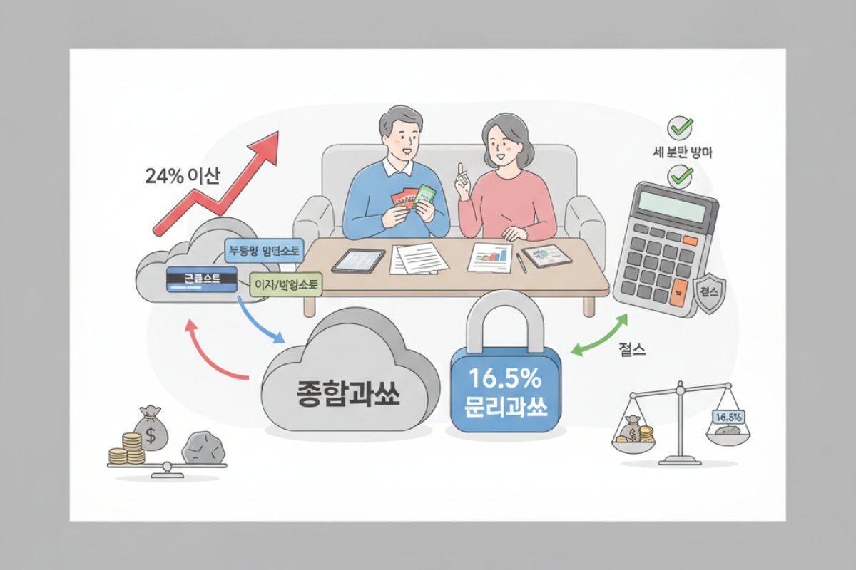종합과세와 16.5% 분리과세 중 나에게 유리한 선택 기준