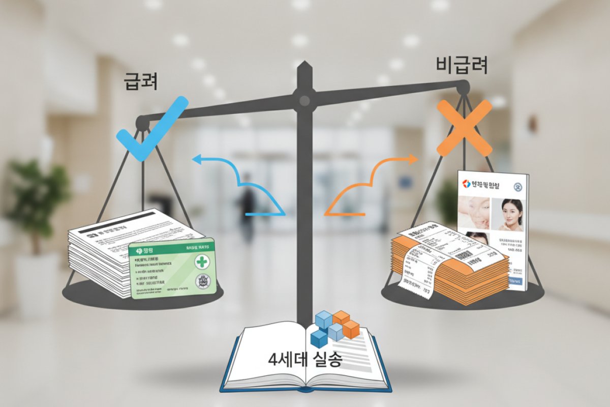 급여와 비급여를 명확히 가르는 4세대 실손의 작동 원리