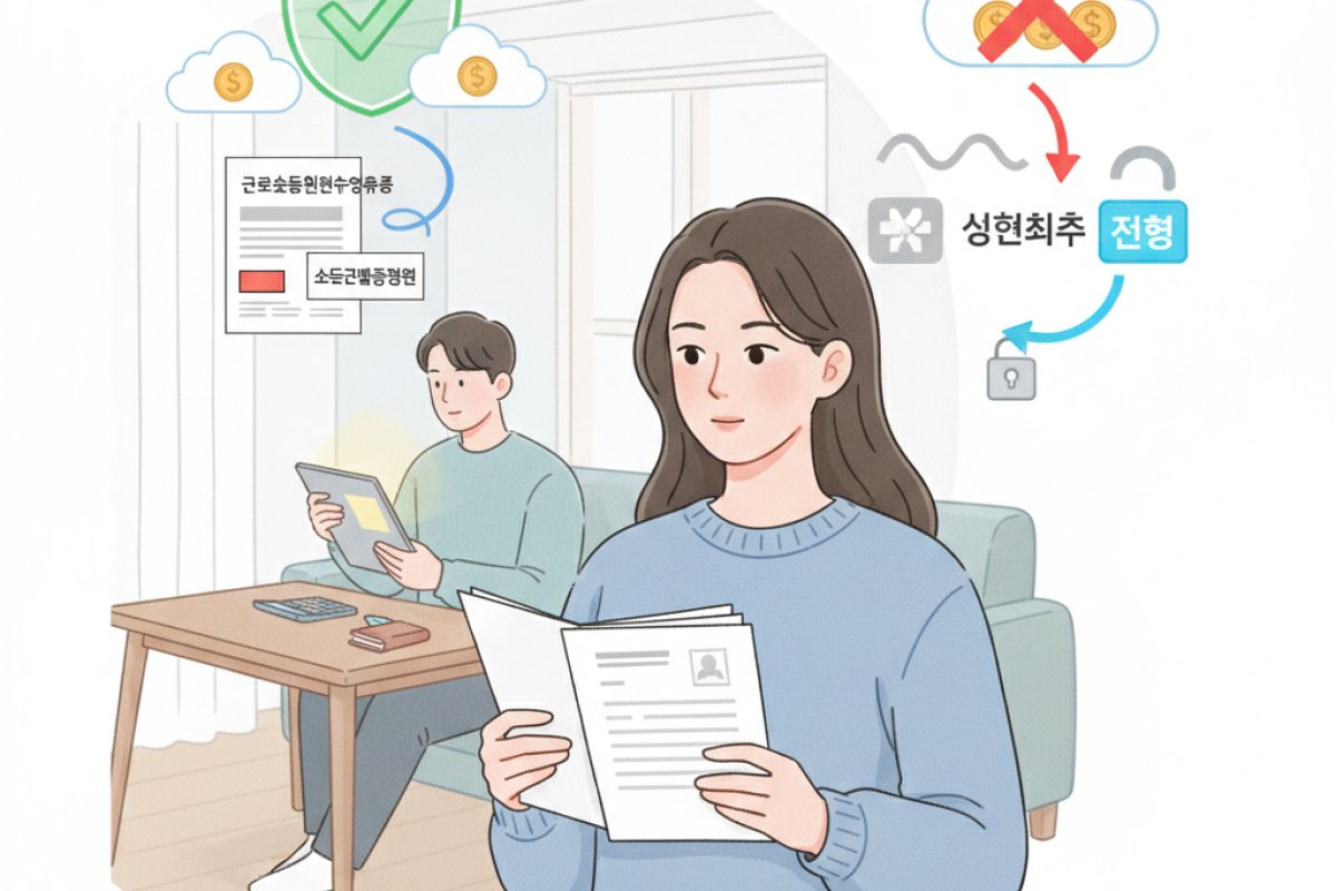 소득세 납부 실적과 자산·소득 기준의 실무적 차이