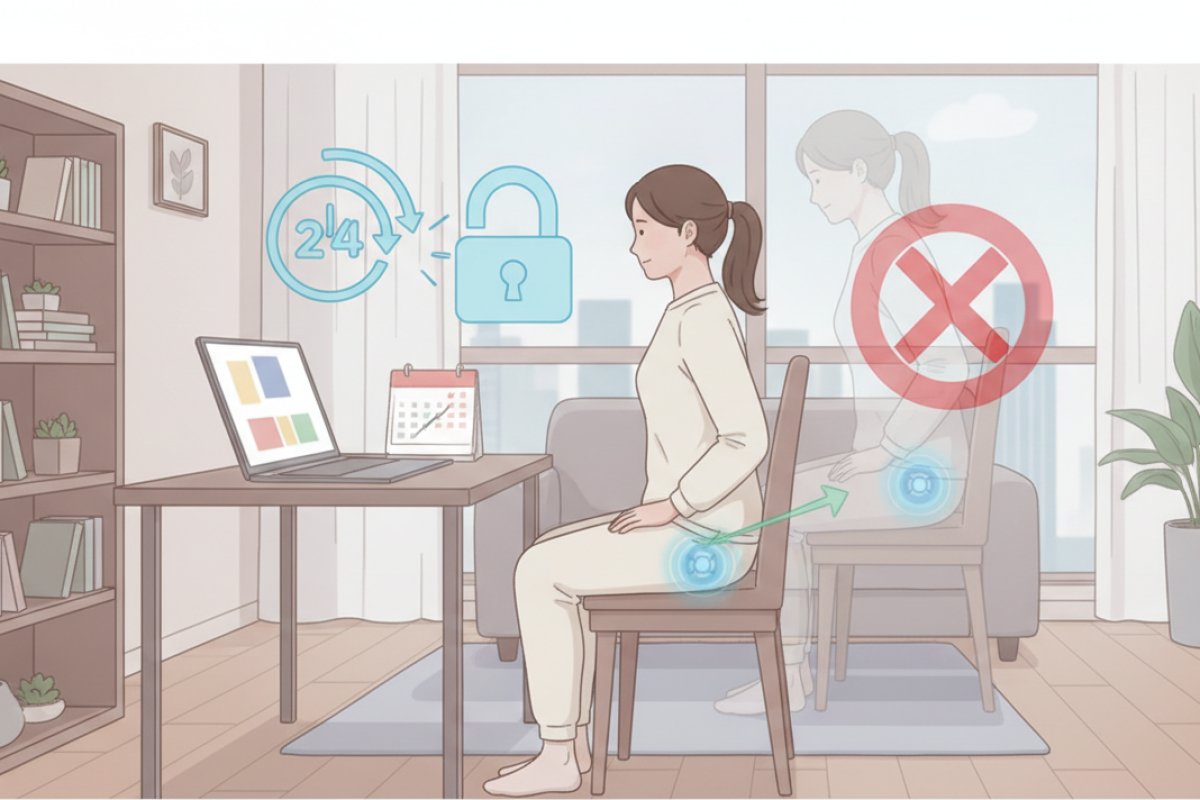 틀어짐 재발을 차단하는 24시간 생활 자세 프로토콜