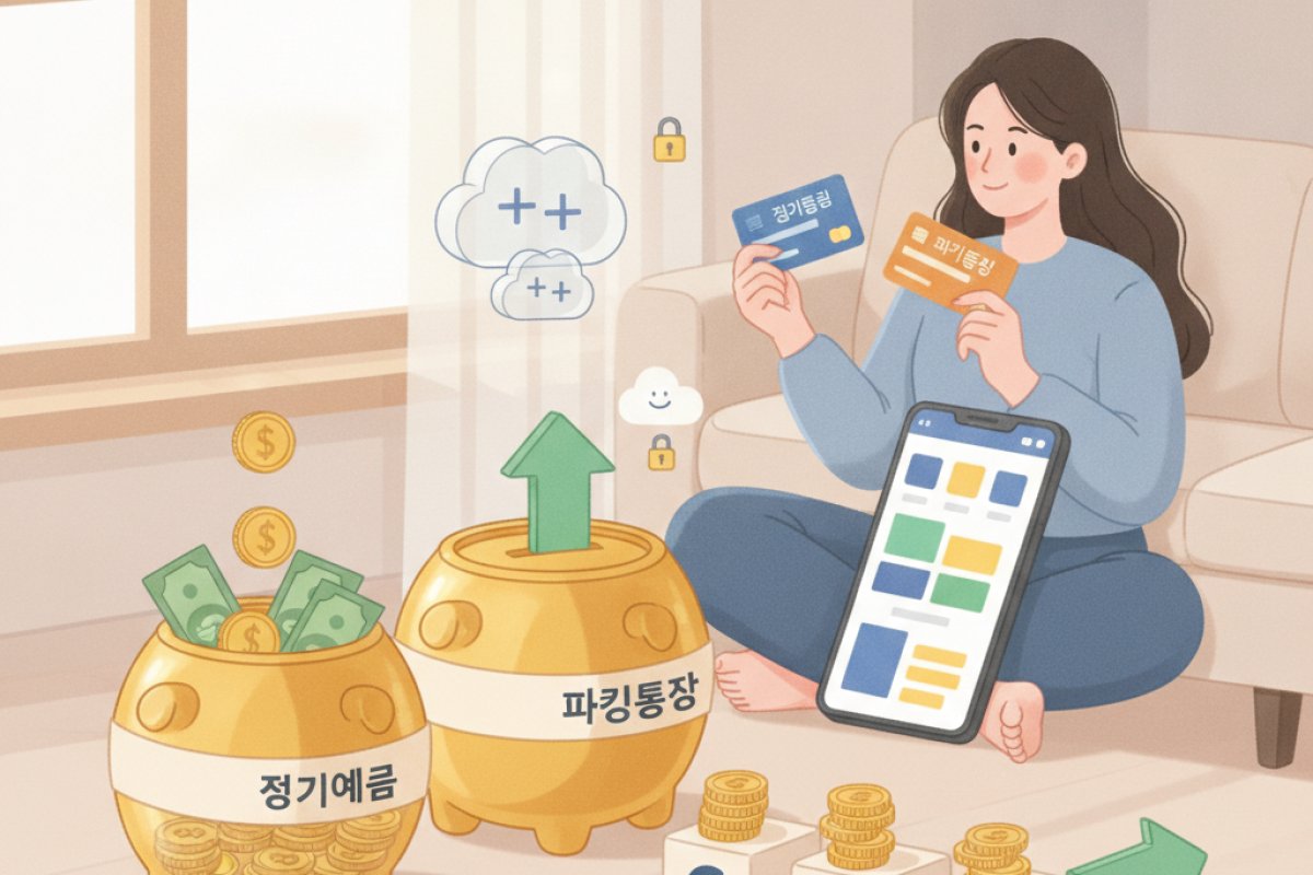 정기예금 및 파킹통장을 연계한 실전 자금 배치 전략