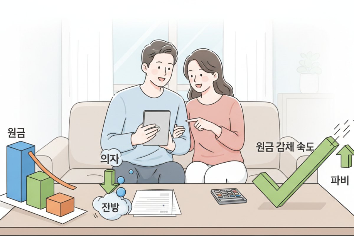 이자 다이어트의 정석: 원금균등분할상환의 구조와 손익 계산