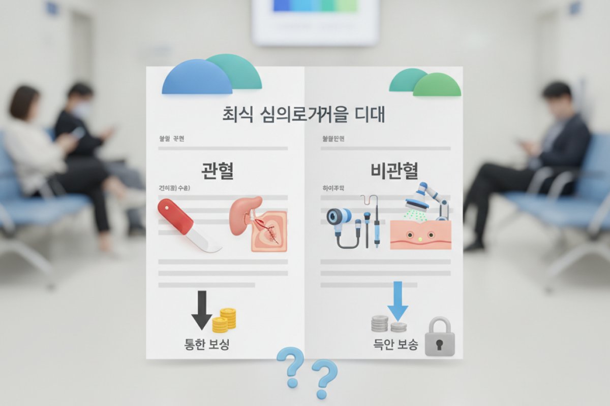 최신 신의료기술 시대: '관혈'과 '비관혈' 구분에 숨은 보상 차이