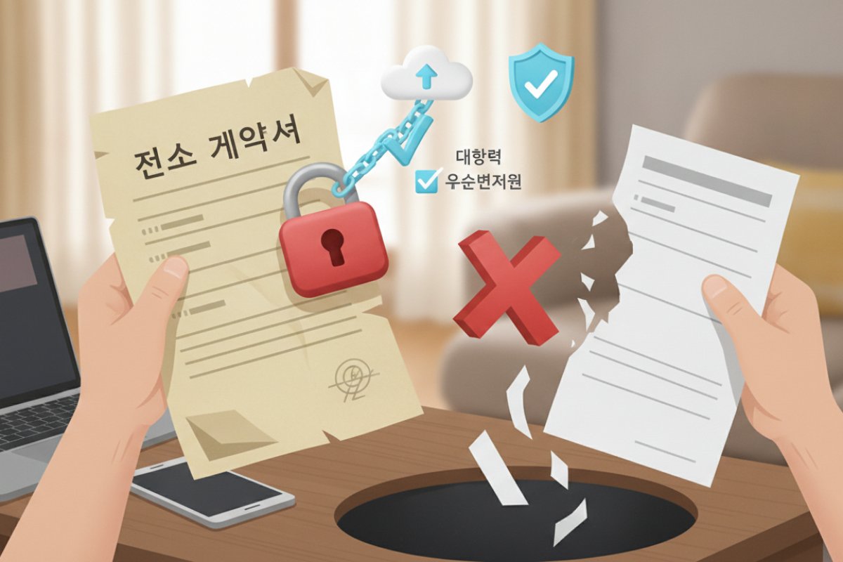 새 계약서 작성이 독이 되는 이유와 올바른 서류 작성 방식
