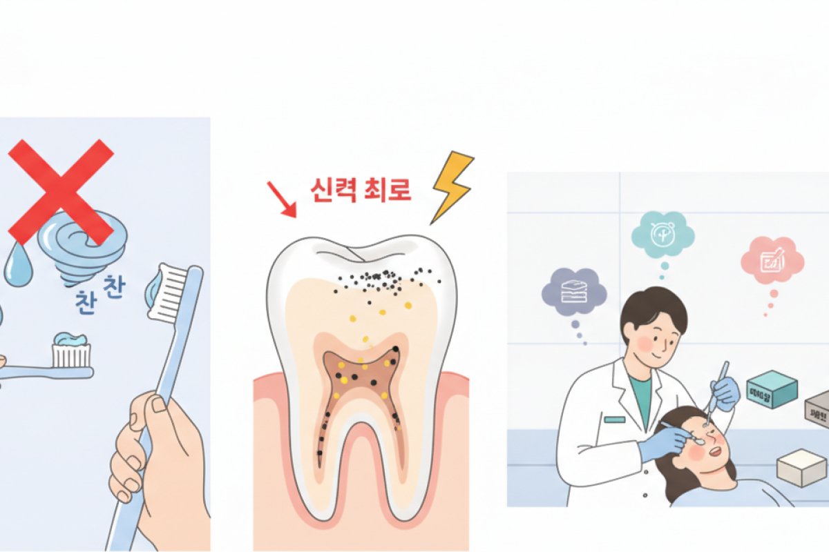 생활 관리로 호전되지 않을 때: 치과 치료 옵션과 재료별 특징