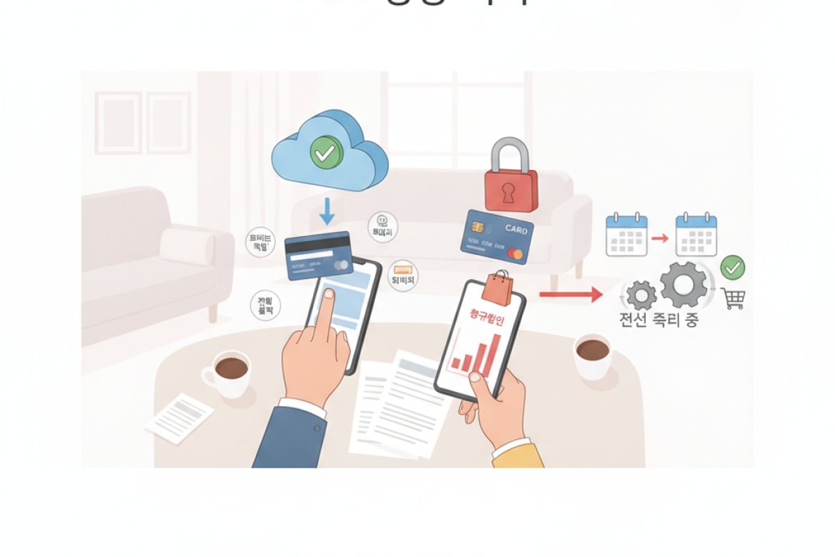 선결제 진행 시 주의해야 할 부가 혜택 및 전산 처리 유의사항