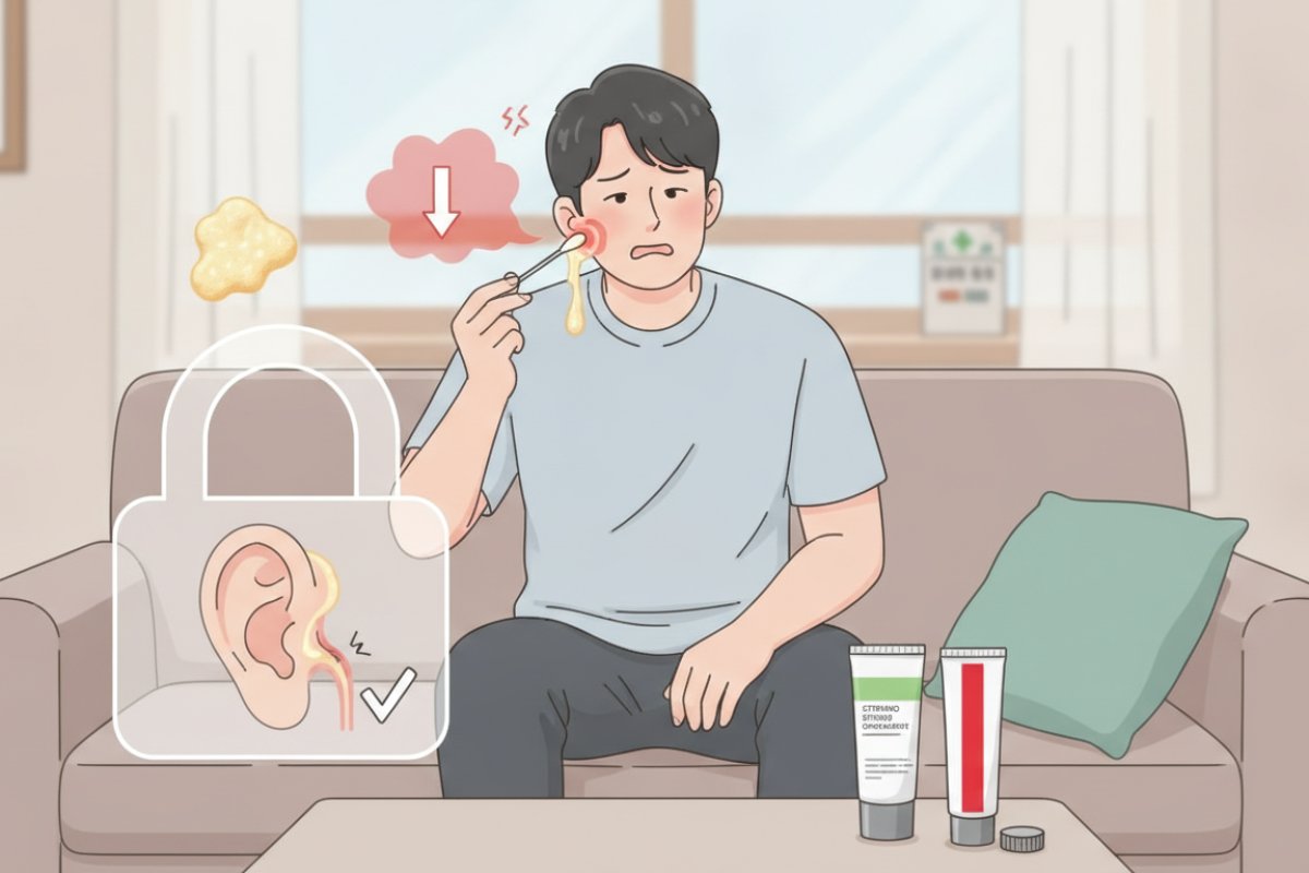 진물과 통증 발생 시 응급 대처와 이비인후과 치료 과정