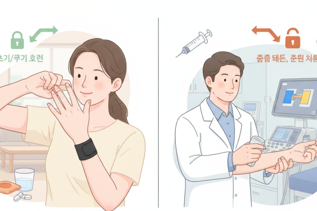 단계별 대처 기준과 전문 의료기관 진료가 필요한 시점