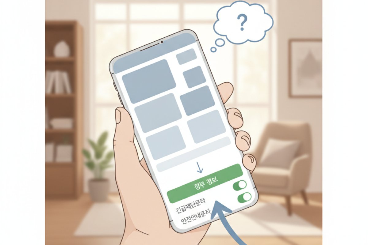 애플 아이폰(iOS) 단계별 제어: 정부 경보 끄기와 무음 대응법