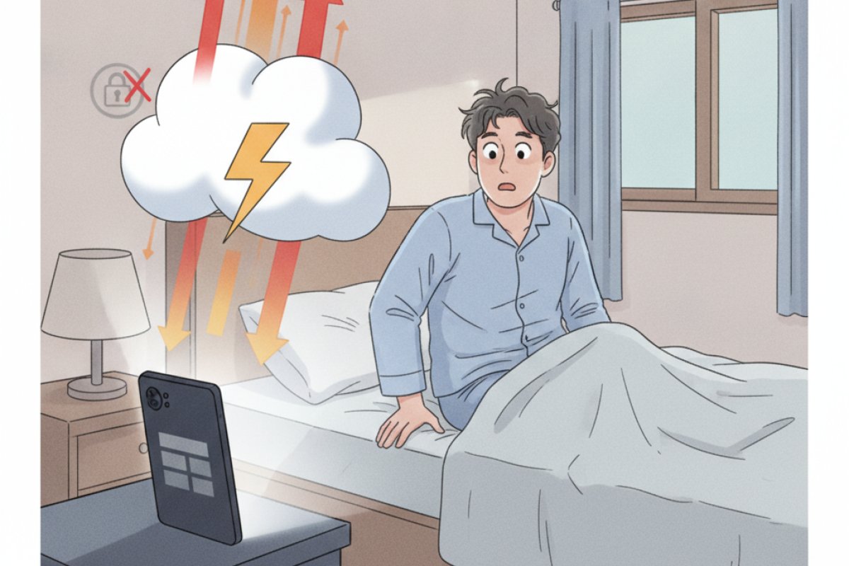 방해금지 모드와 취침 시간대: 무음 상태에서도 경보가 울리는 이유