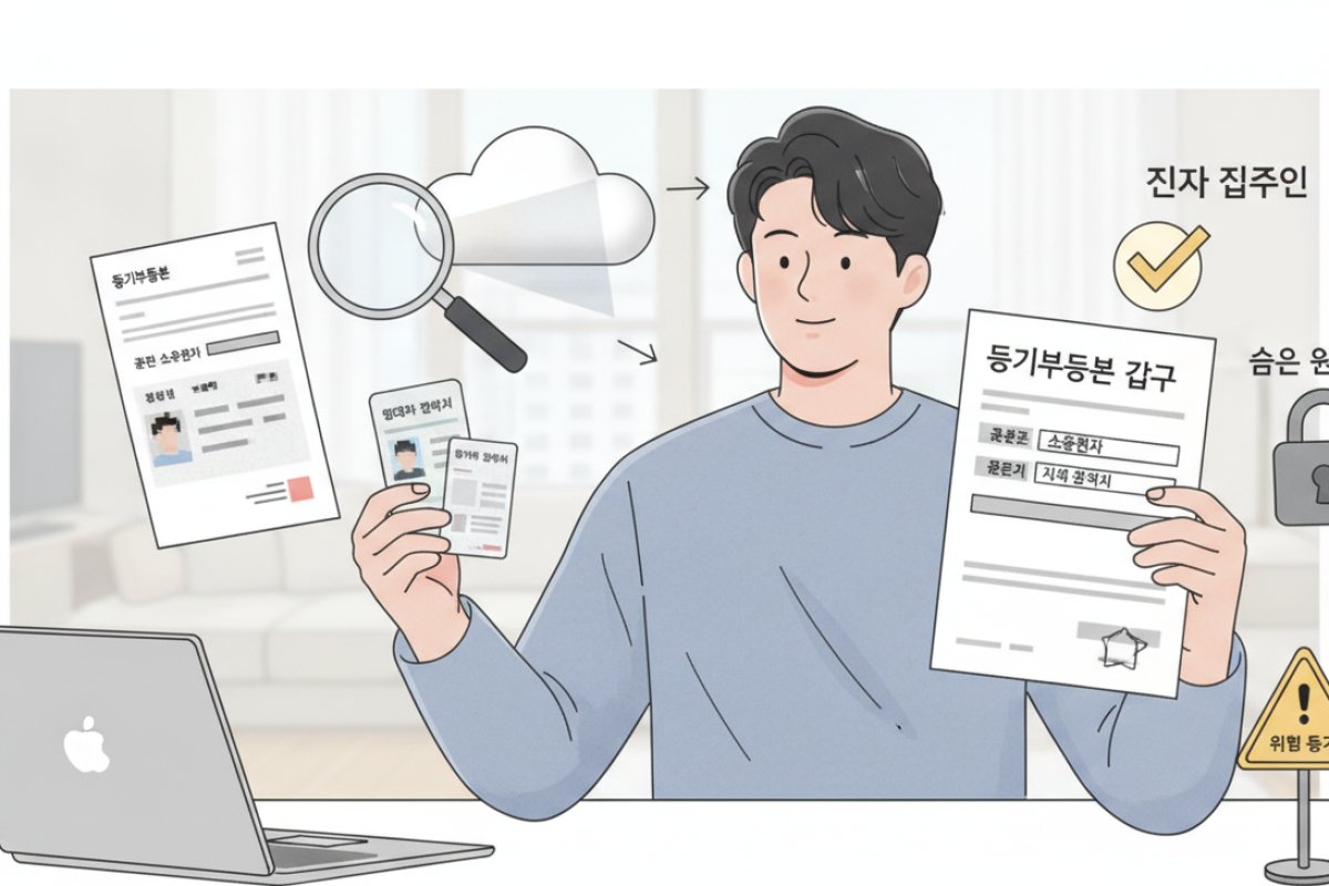 진짜 집주인과 숨은 권리 침해를 가려내는 갑구 분석 요령
