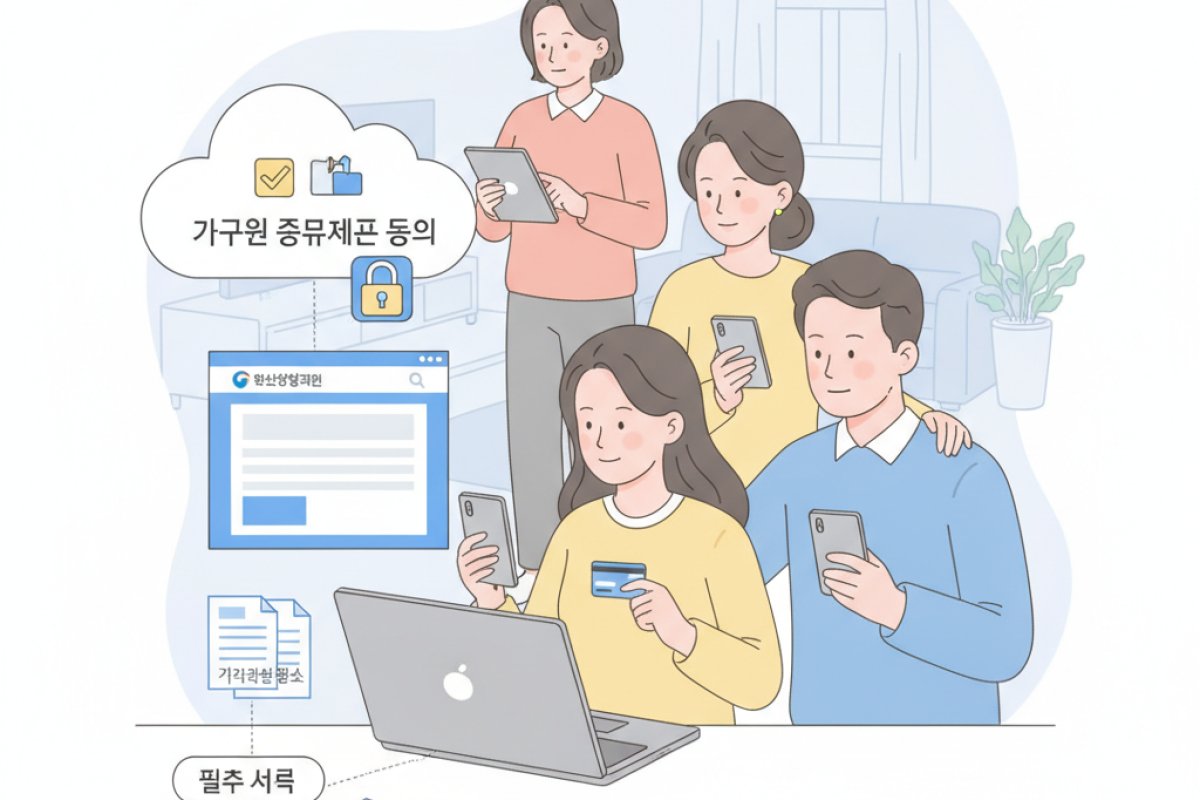 놓치기 쉬운 가구원 정보제공 동의와 필수 서류 제출법