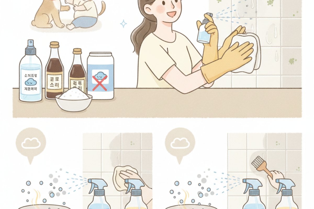 초기 오염을 잡는 친환경 세정제 배합과 안전한 도포 요령