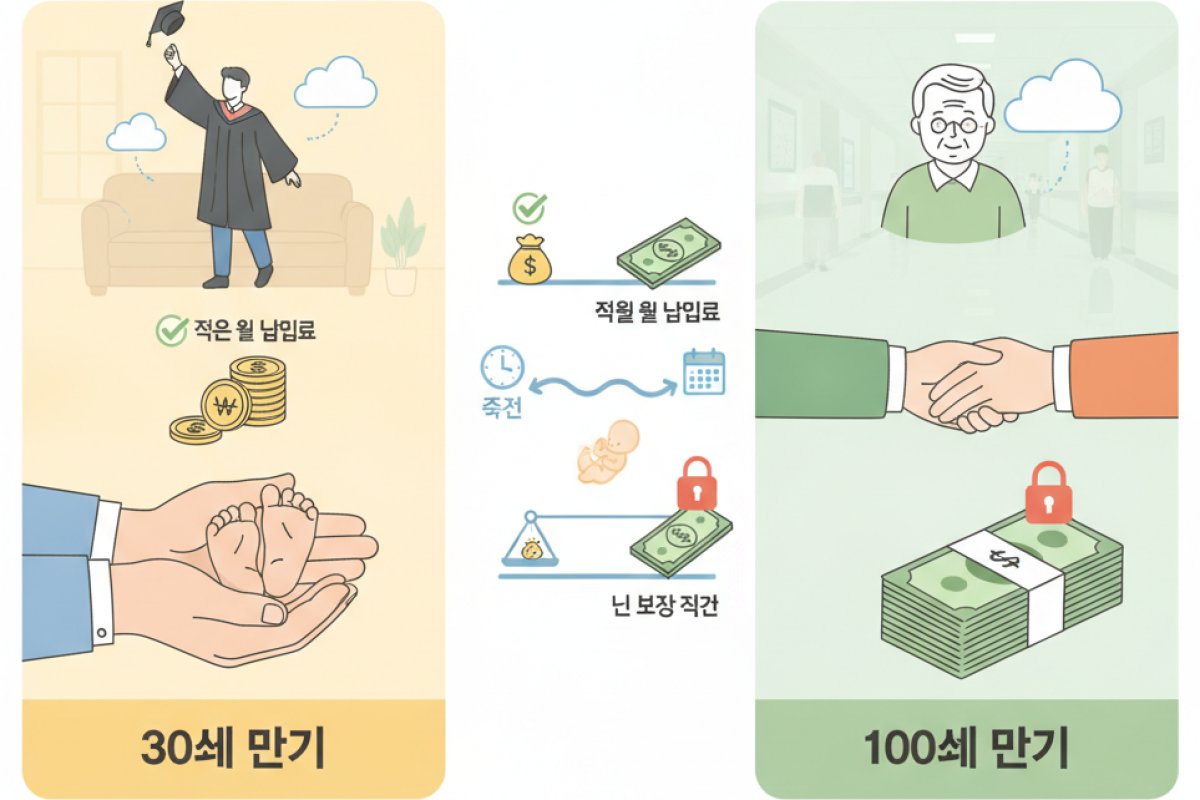 30세 만기와 100세 만기의 실질적 비용 격차와 가계 상황별 선택 기준