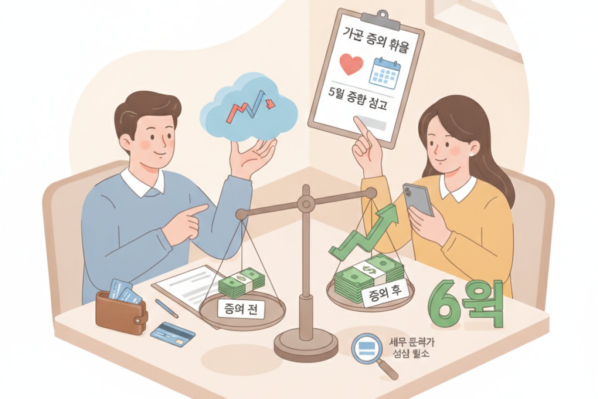 가족 증여 활용과 5월 종합 신고 시 필수 확인 사항