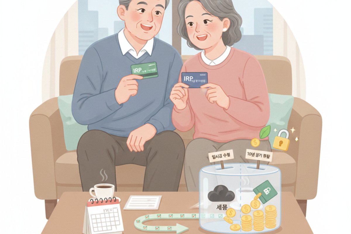 10년 이상 나눠 받으면 세금이 깎인다: 연차별 퇴직소득세 감면 원리