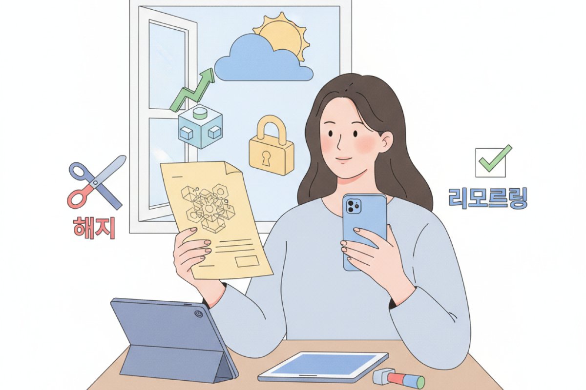 기존 계약 해지보다 유리한 리모델링 및 보완 기법