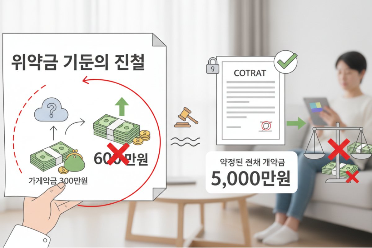 파기 시 배액배상인가 가계약금 몰취인가? 위약금 기준의 진실