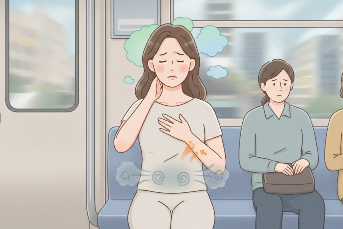 구역감이 올라올 때 즉각 적용하는 3대 지압점과 자율신경 안정법