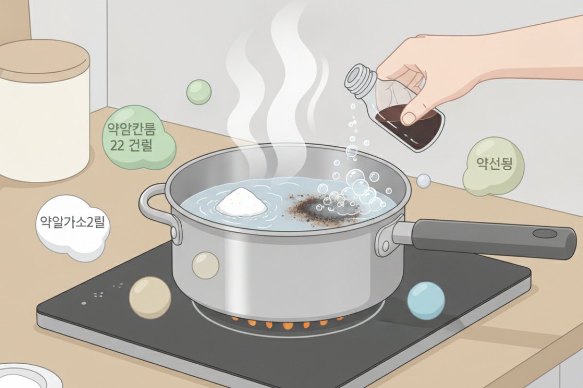 스테인리스 냄비를 살려내는 단계별 세정 수칙