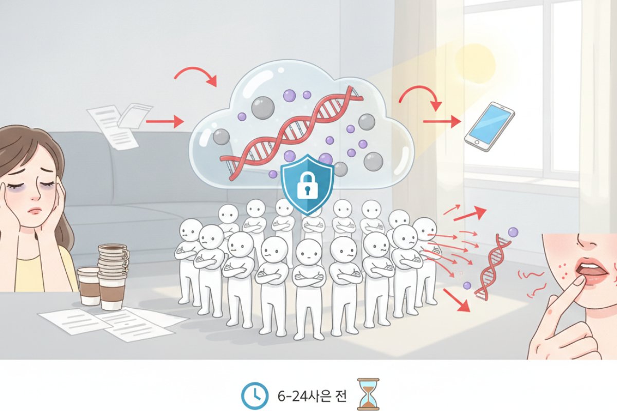 잠복 바이러스의 활성화 기전과 전조 증상의 식별