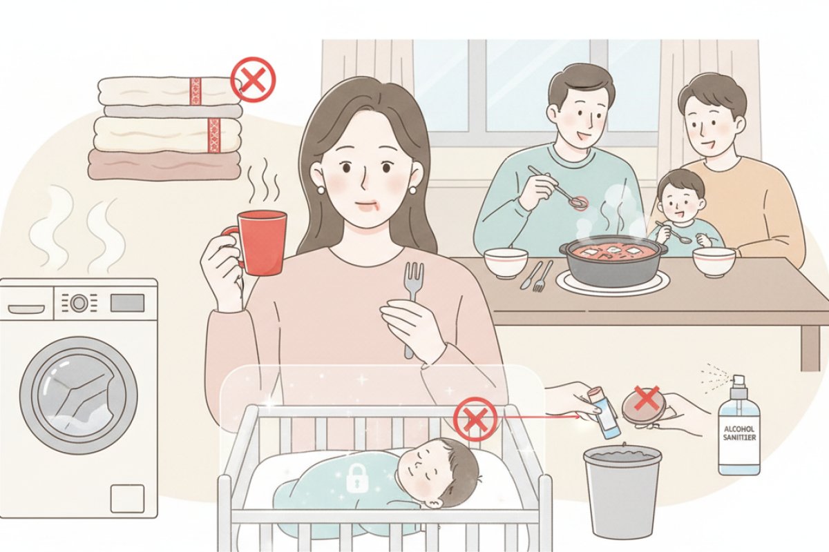 가족 간 바이러스 전파 차단과 특수 부위 전이 주의점