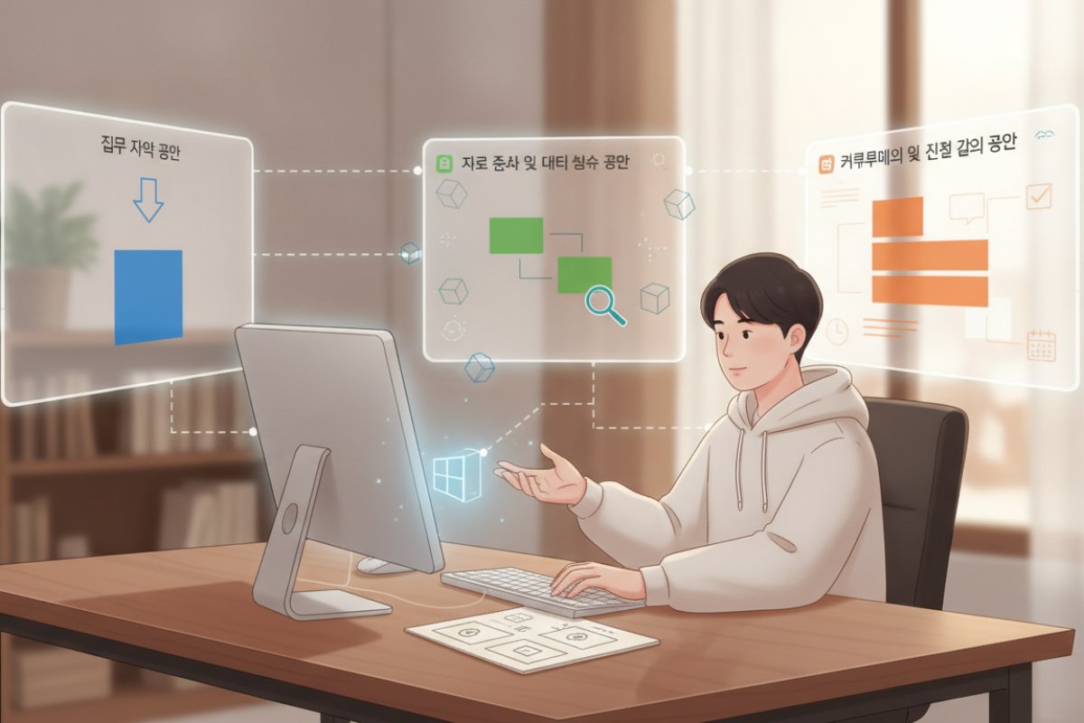용도별 데스크톱 분리와 창 고정으로 업무 간섭 줄이기