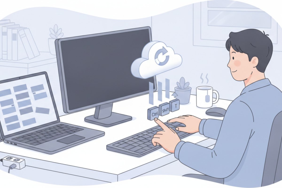 창 전체가 닫히거나 강제 종료되었을 때의 세션 복구 절차